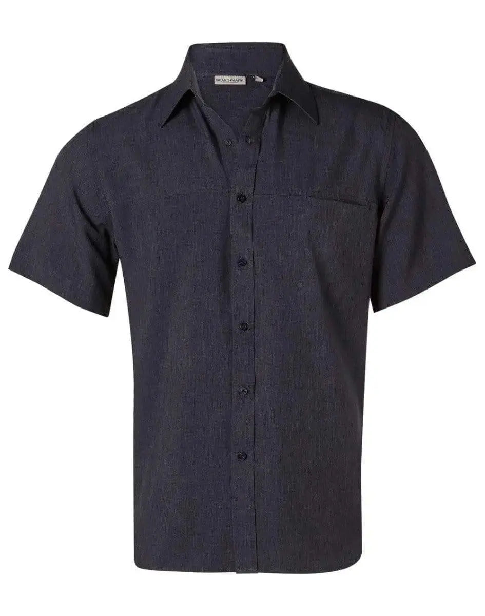 BENCHMARK Men's CoolDry Short Sleeve Shirt M7600S Metro Workwear.